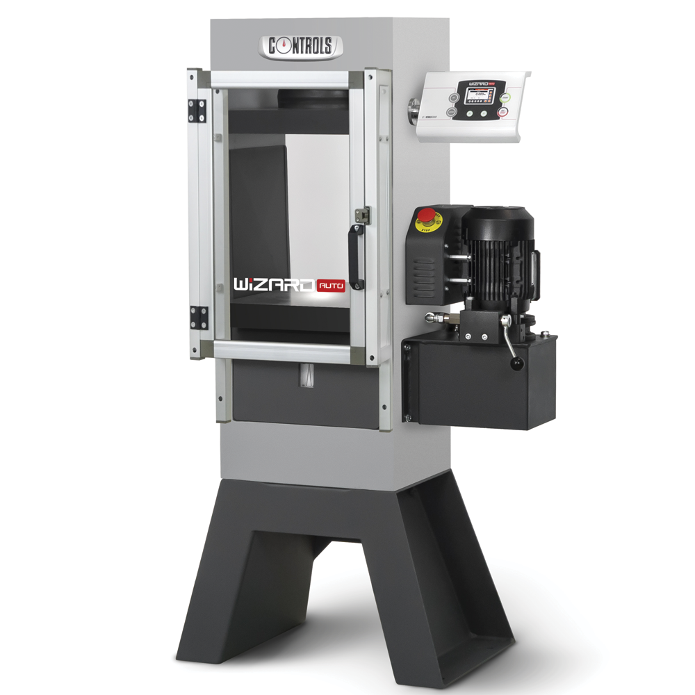 WIZARD AUTO General Utility Standard Automatic Compression Testers for Cubes, Cylinders and blocks