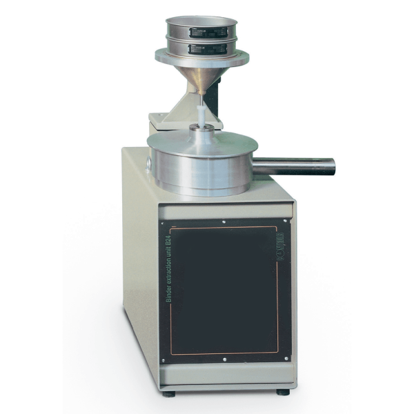 Filterless Centrifuge Binder Extractors with sieves
