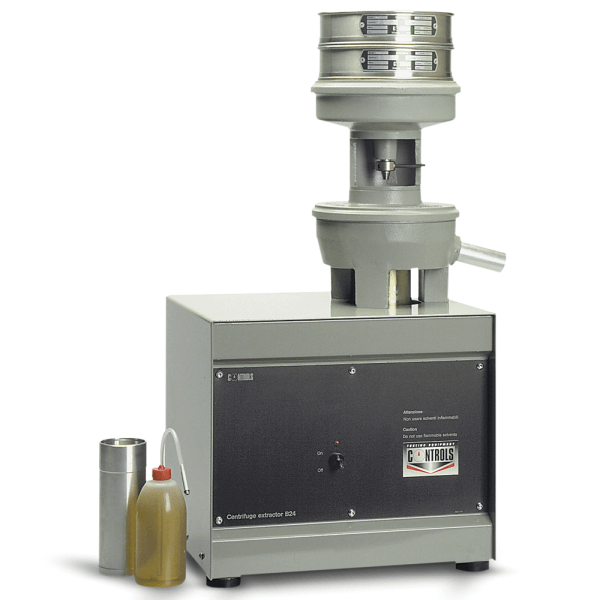 Filterless centrifuge binder extractor model B